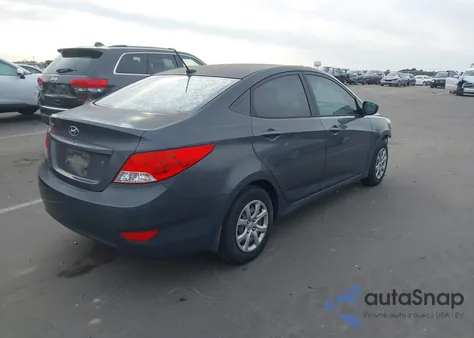 2013 Hyundai Accent Gls z USA, uszkodzony, nr VIN KMHCT4AE9DU275463